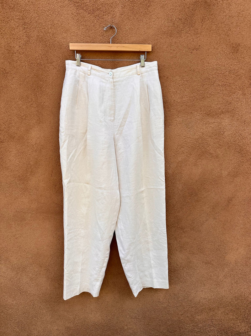 Amanda Smith Linen Slacks