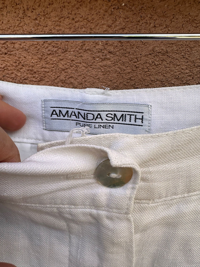 Amanda Smith Linen Slacks