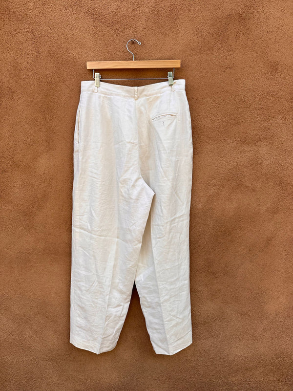 Amanda Smith Linen Slacks