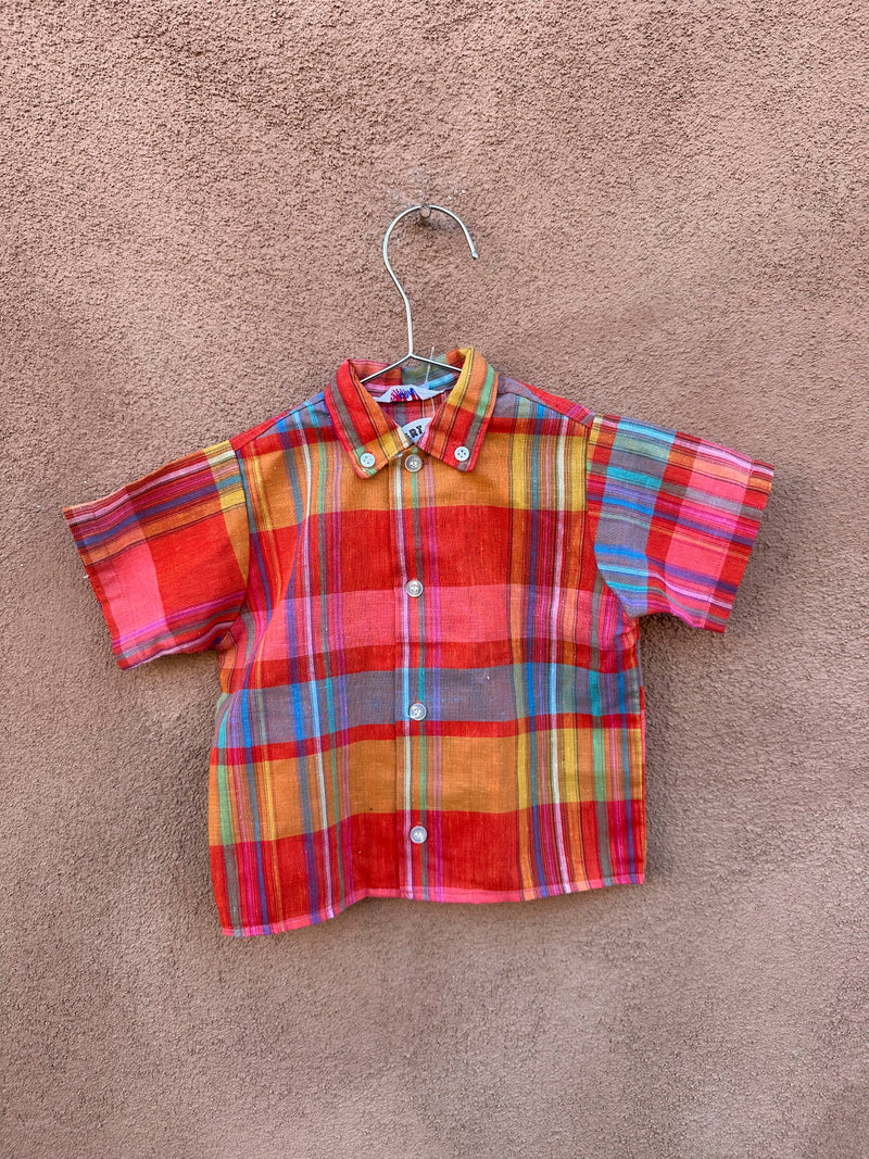 1950's Wee Willie Cotton Kid's Shirt