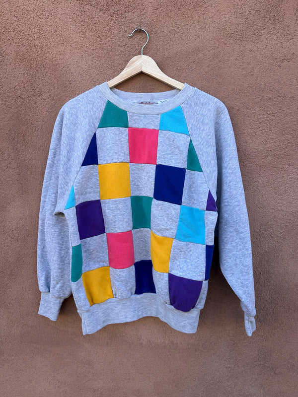 Mark Reed Colorful Check Sweatshirt