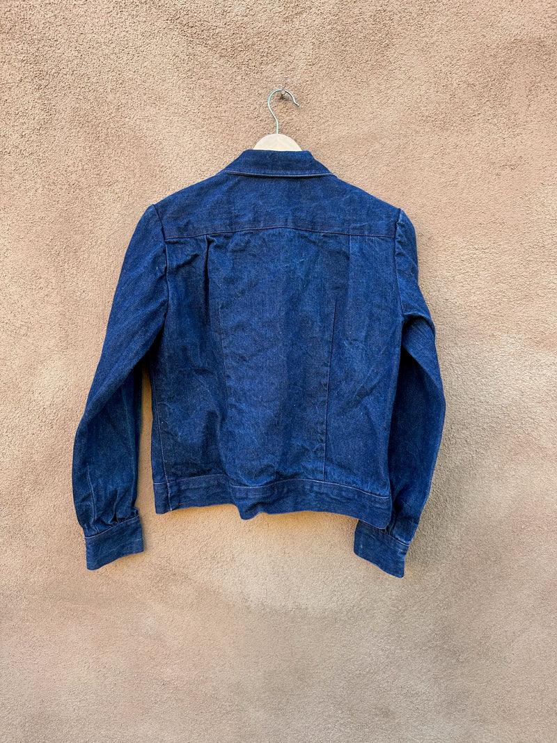 Women's 1950's Indigo Field Denim Jacket