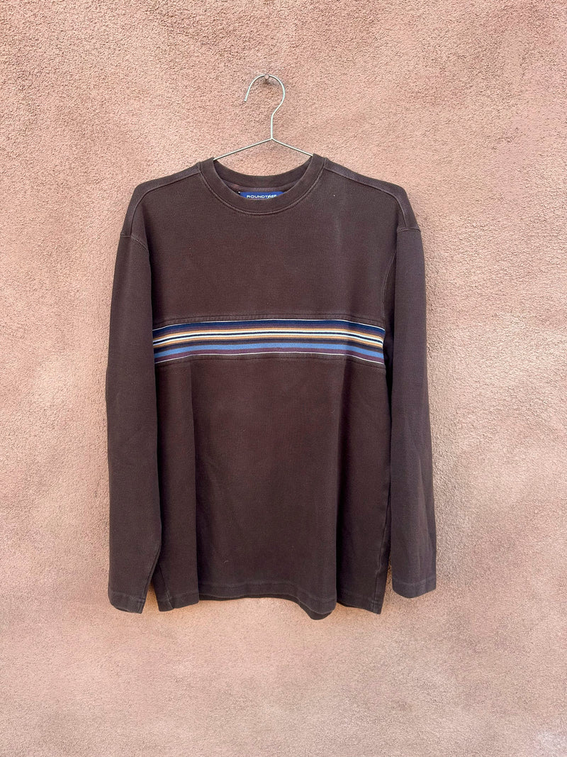 Brown Roundtree & Yorke 90's Long Sleeve Shirt