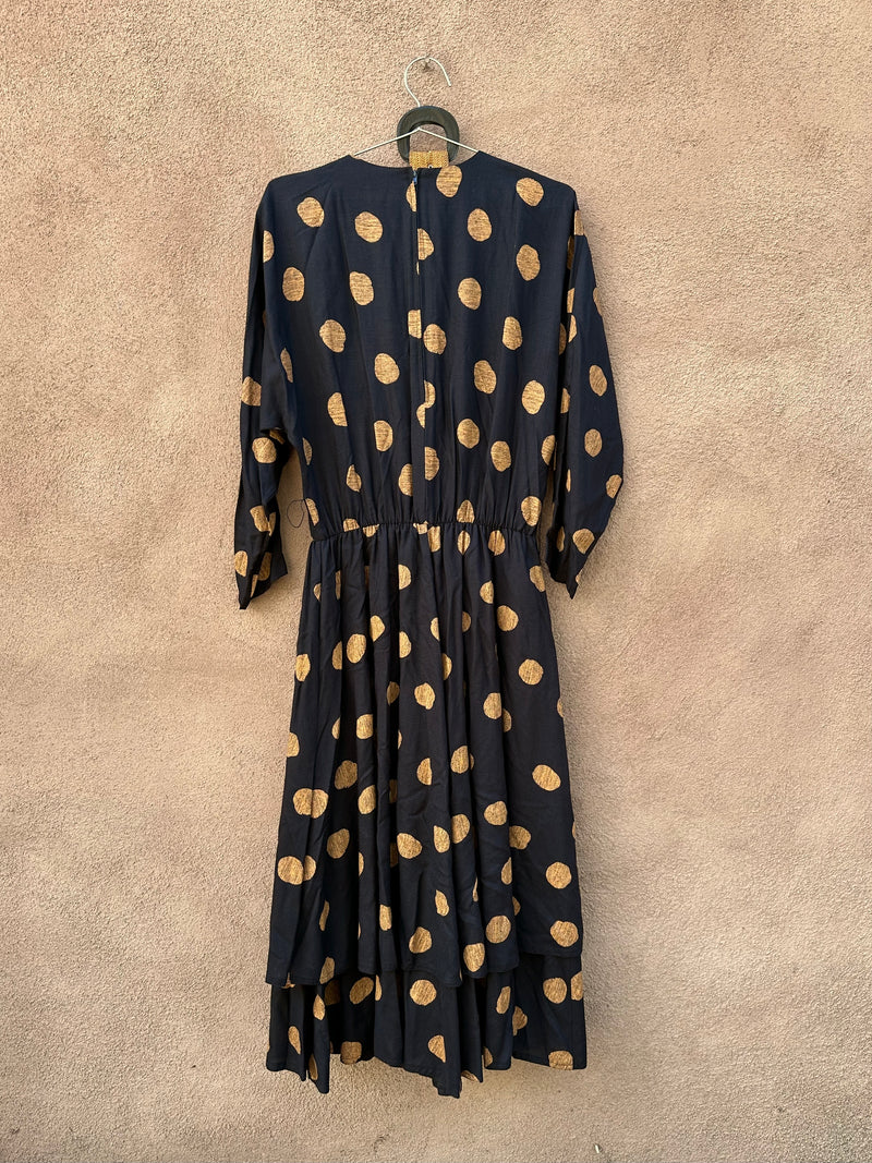 Oscar & Me Polka Dot Dress with Belt