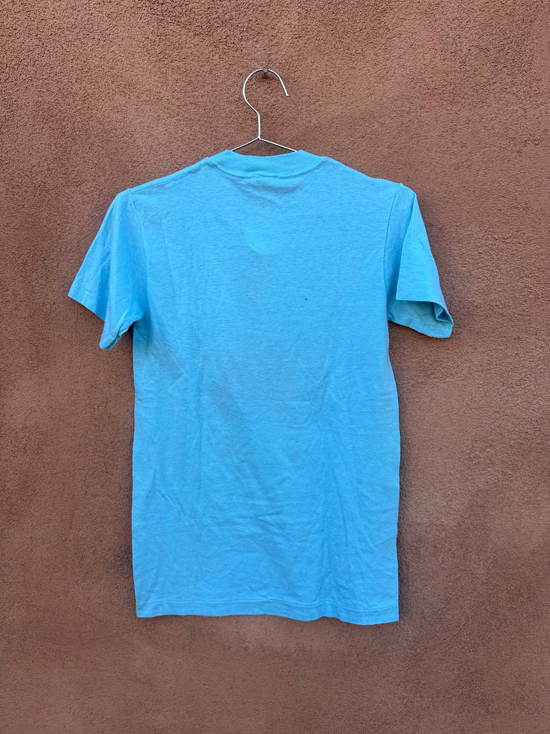 Sky Blue New Mexico Cowboys T-shirt