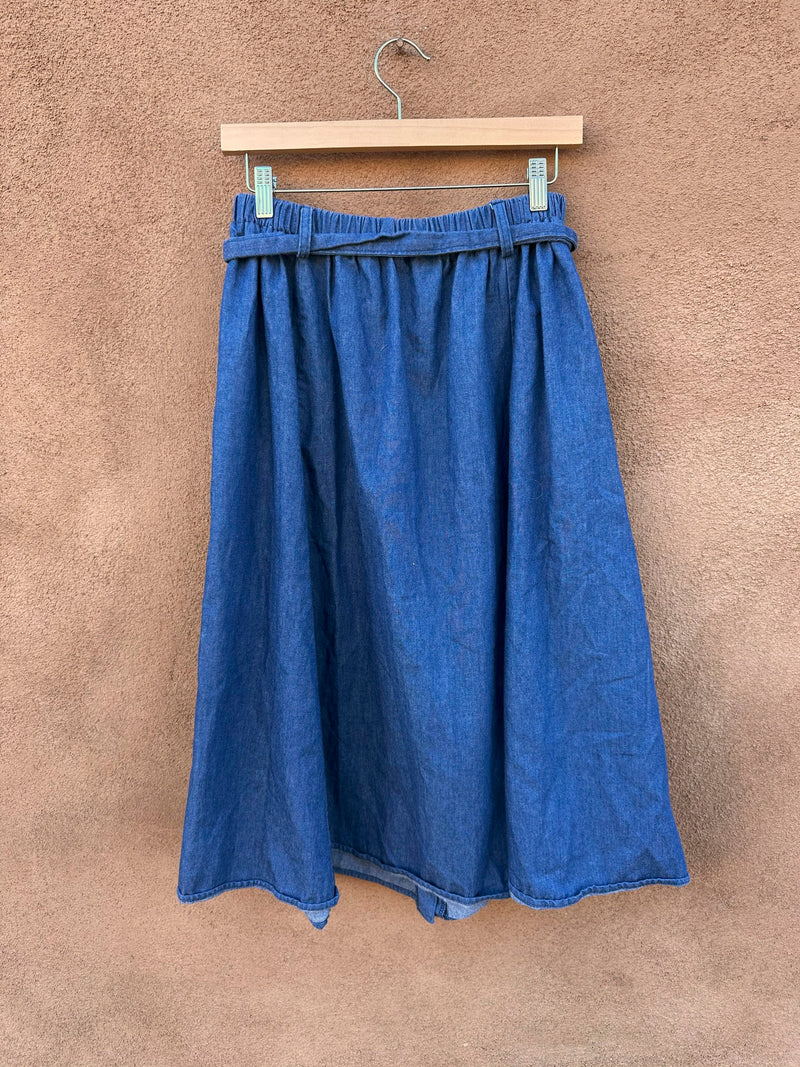 Handmade Denim Skirt - Handmade by Merri Beas