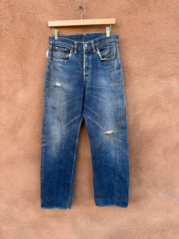 El Paso Made 1960's Levi's 501 XX Selvedge Denim Jeans 28x28.5