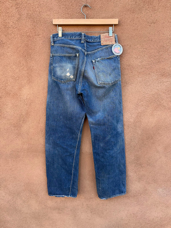 El Paso Made 1960's Levi's 501 XX Selvedge Denim Jeans 28x28.5