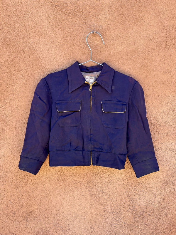 Tex Son 1950's Gaberdine Kid's Jacket