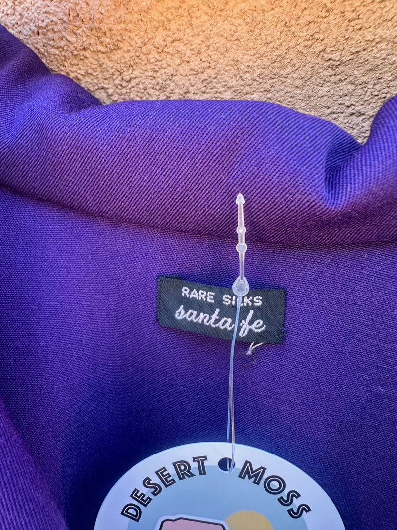 Rare Silks Santa Fe Purple Sack Dress