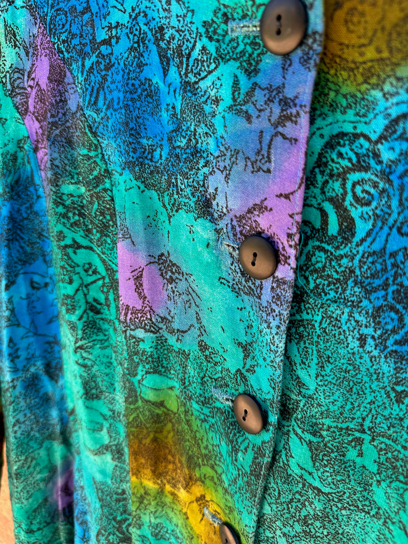 Abstract Tie Dye Dress by Scarlett