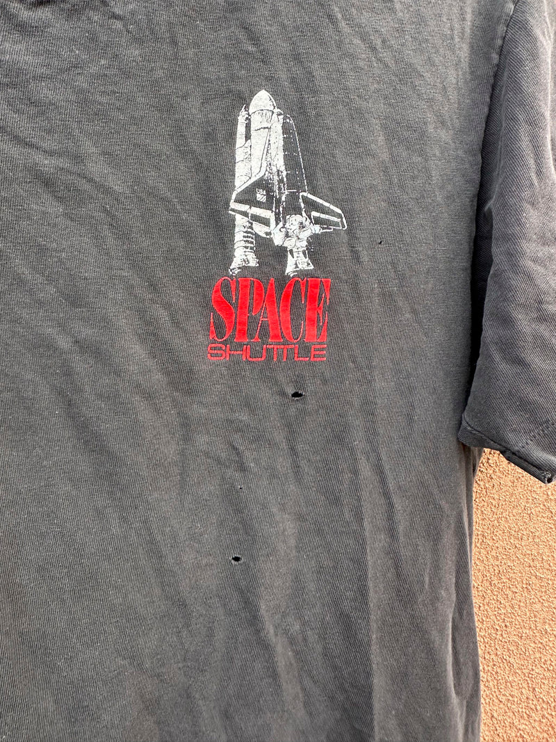 Black Space Shuttle T-shirt - as is