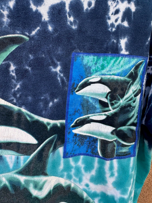 Tie Dye Orca T-shirt