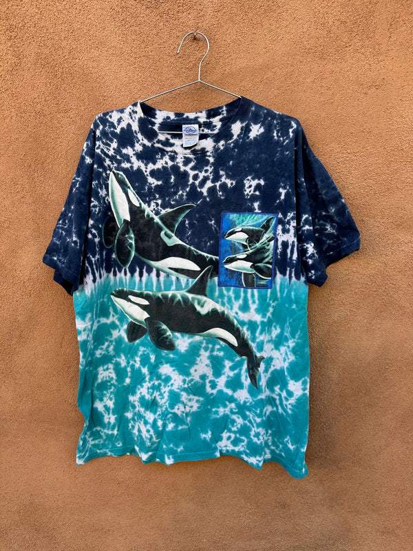 Tie Dye Orca T-shirt