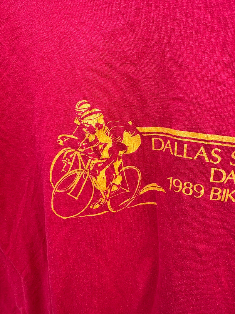 Dallas Stampede Days 1989 Bike Race T-shirt