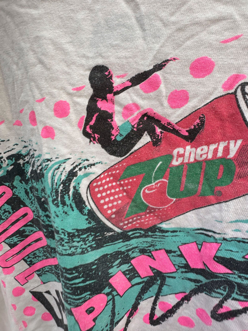 Cherry 7Up Cool in Pink T-shirt - as is