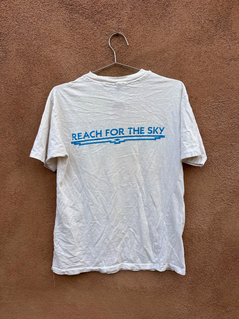 1980's Blue Sky Soda T-shirt from Santa Fe - as is