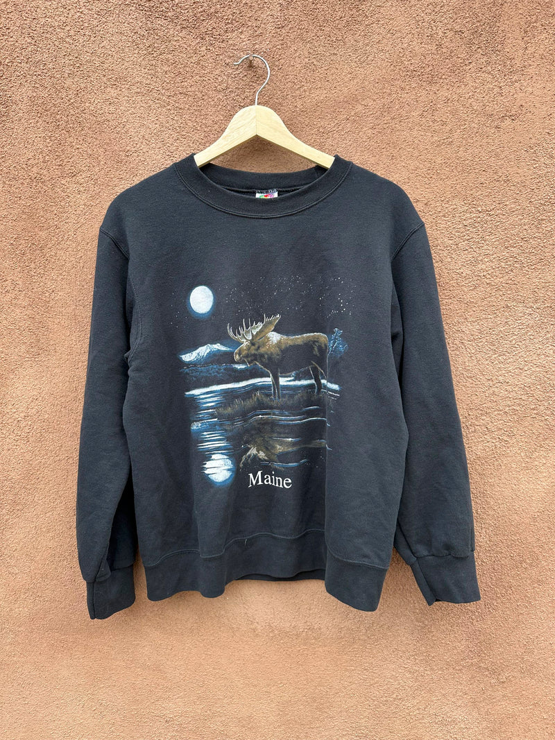 Maine Moose Sweatshirt