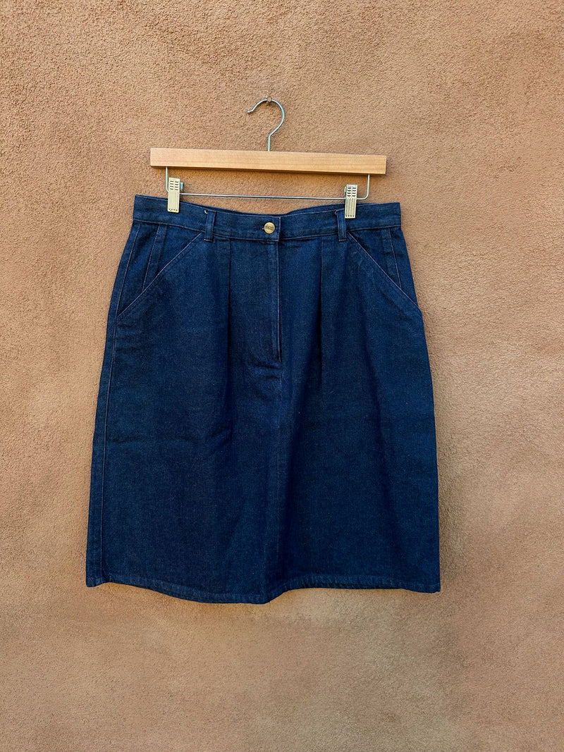 L.L.Bean Denim Skirt - 16