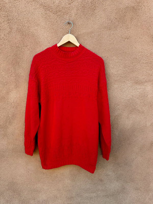 Red LizWear Cotton Sweater