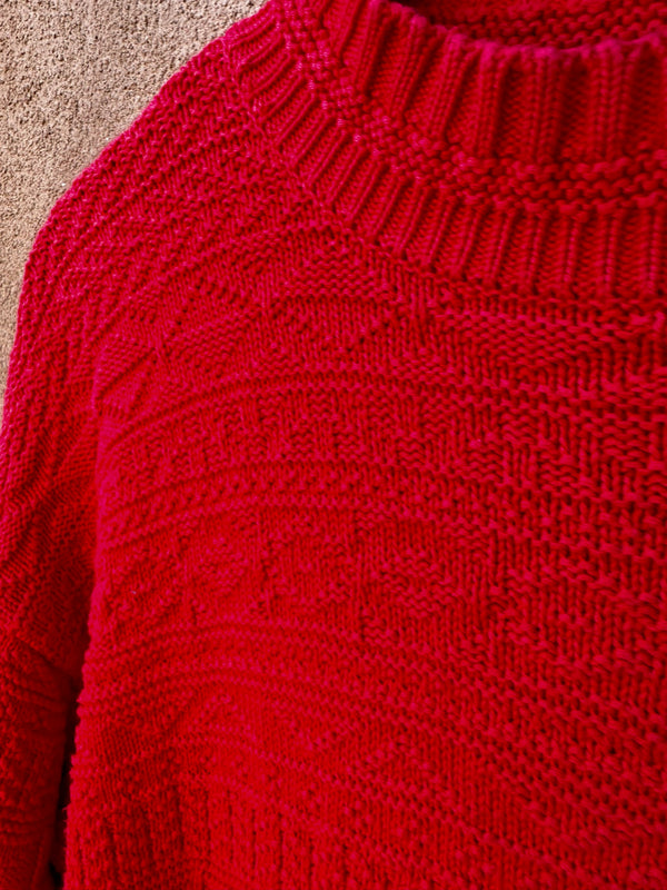 Red LizWear Cotton Sweater