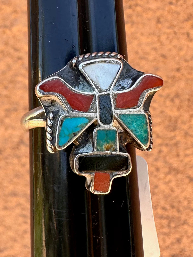 Zuni Knifewing Silver Ring