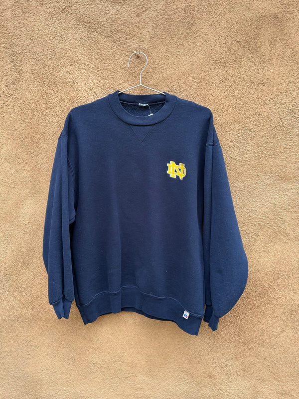 Embroidered Notre Dame Sweatshirt