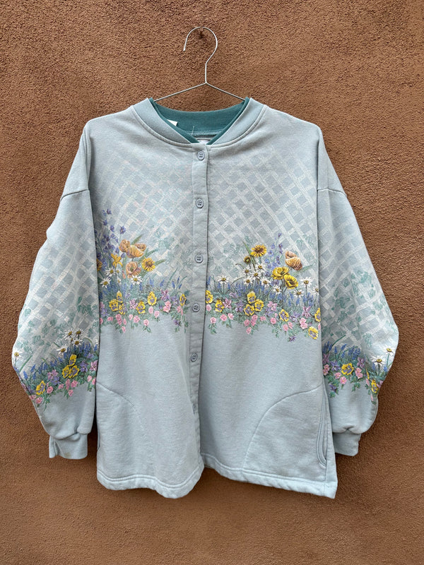 Gardening Fleece Cardigan with Pockets