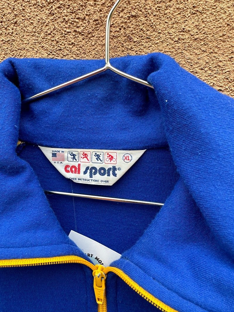 70's Cal Sport Zip Up Sweatshirt