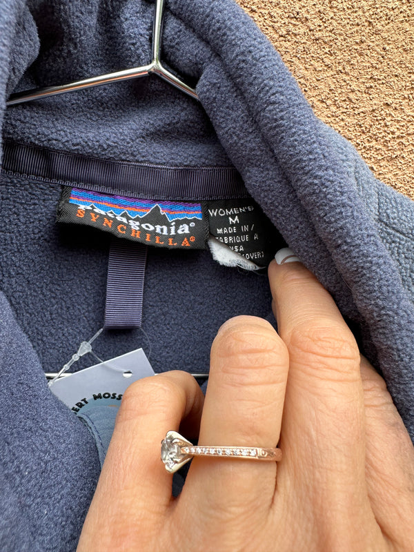 Blueish Gray Patagonia Synchilla Fleece