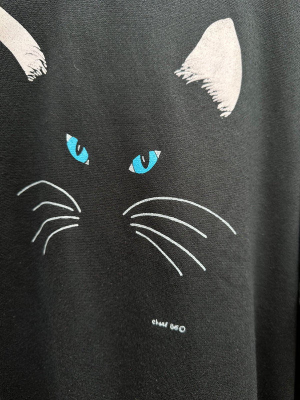 1986 Blue-Eyed Cat Sweatshirt