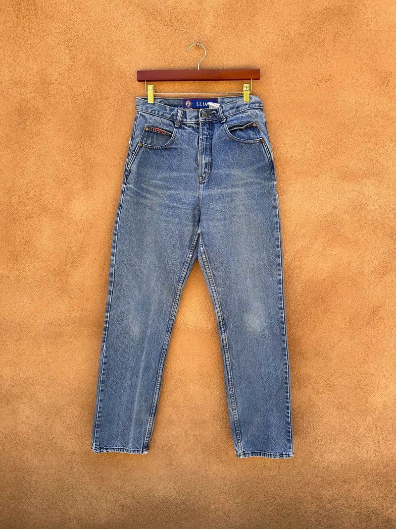 Posted Western Denim Jeans - 32 x 34