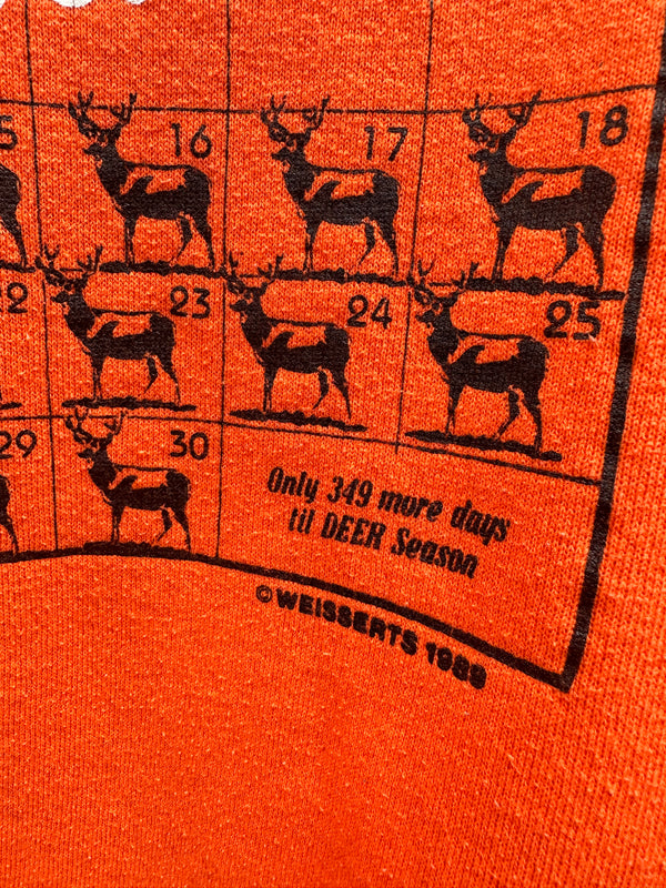 1989 Deer Hunting Sweatshirt - November State Holidays