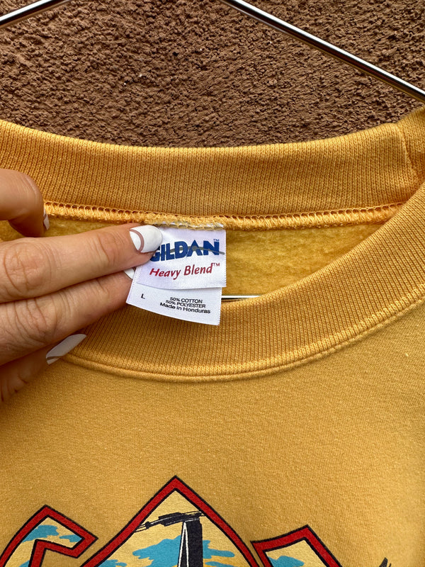 Sandia Tram Sweatshirt - Yellow