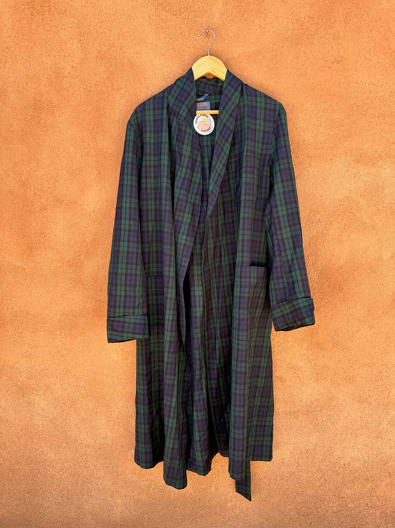 Pendleton Wool Tartan 1970's Robe