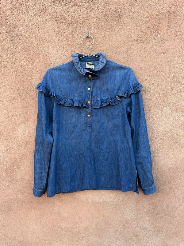 RBK Denim Western Blouse