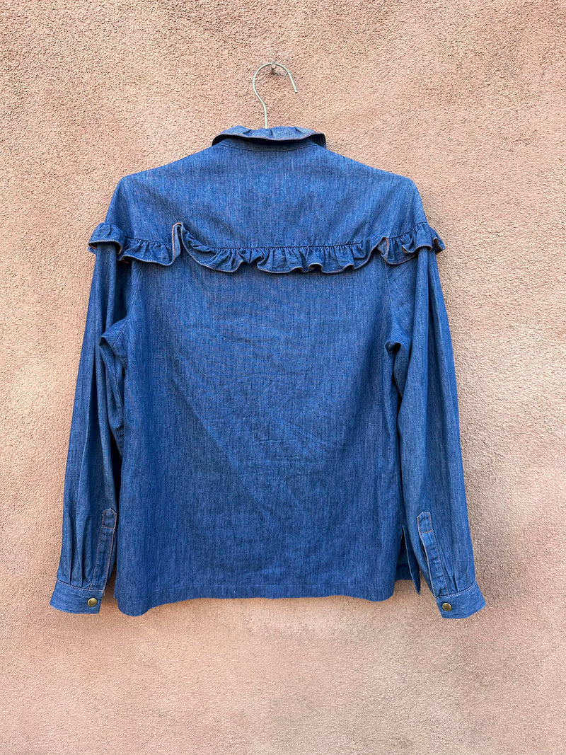 RBK Denim Western Blouse