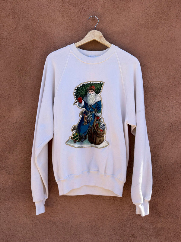 Ol' St. Nick Applique Sweatshirt