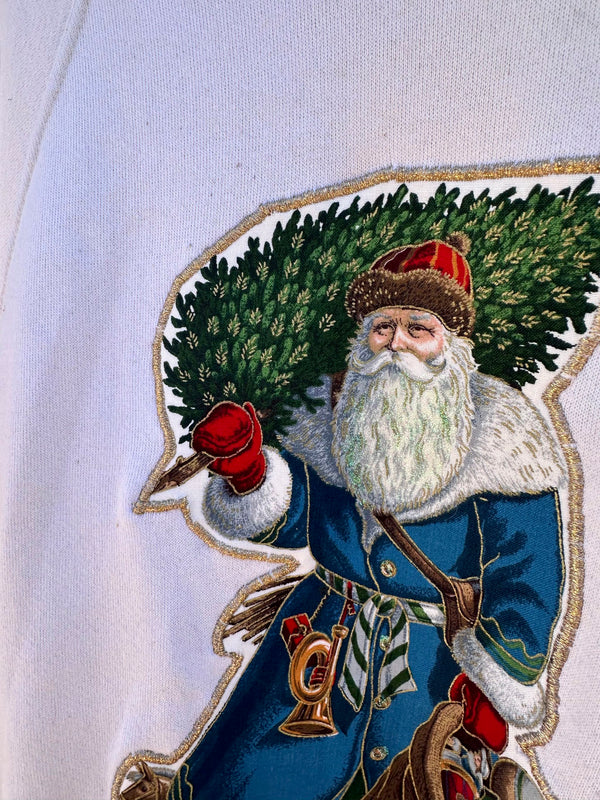 Ol' St. Nick Applique Sweatshirt