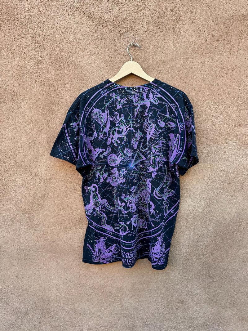 Disney All Over Print Constellations Tee