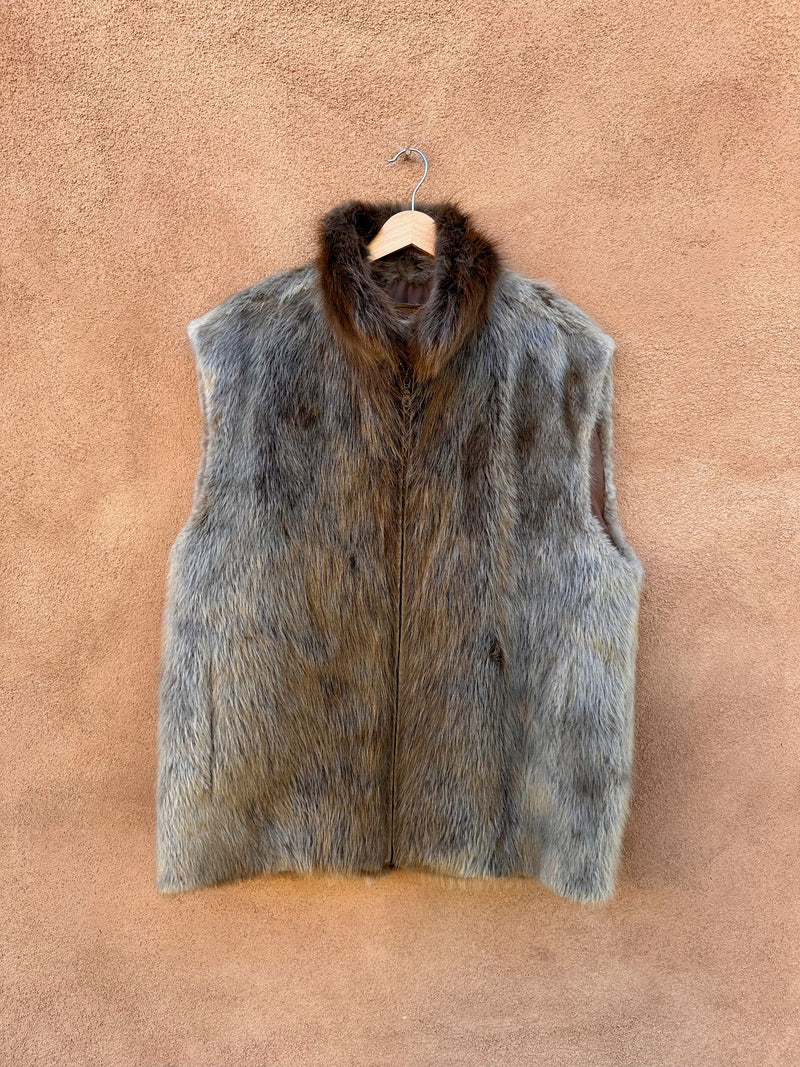 Overland Bruce Beaver Fur Vest L/XL