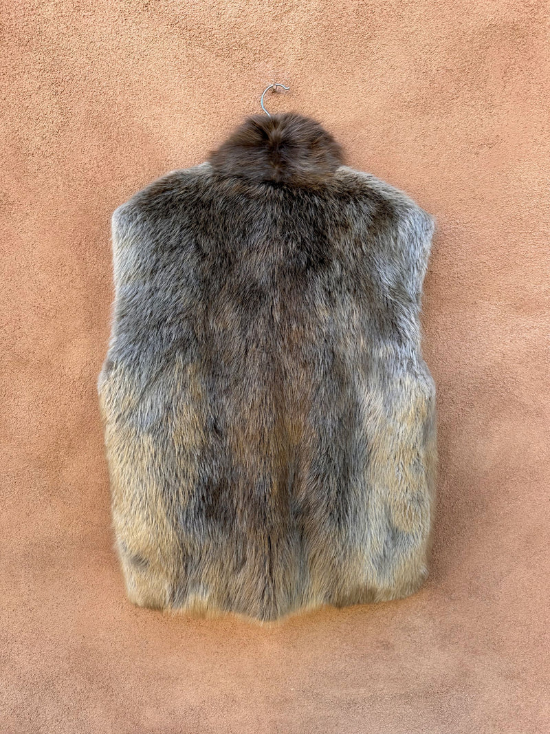 Overland Bruce Beaver Fur Vest L/XL