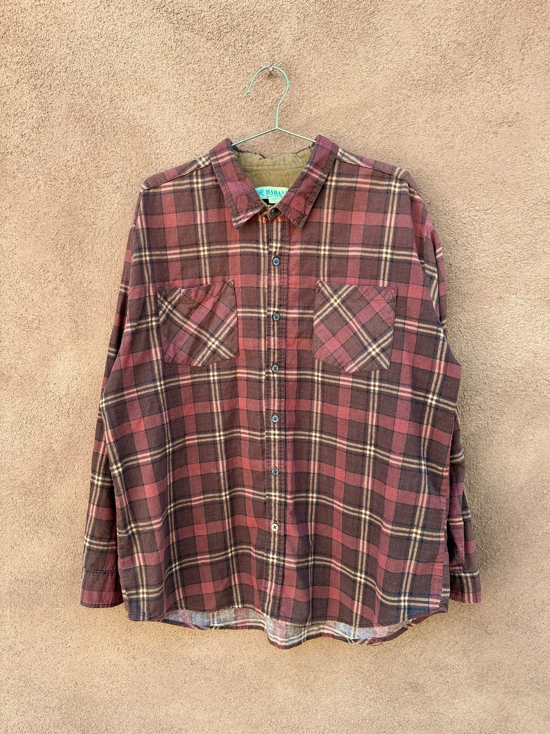 Plaid Haband Flannel Shirt