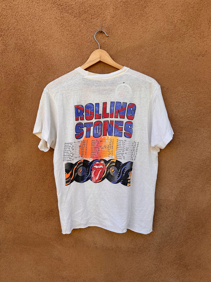 Rolling Stones 1989 Steel Wheels Tour T-shirt