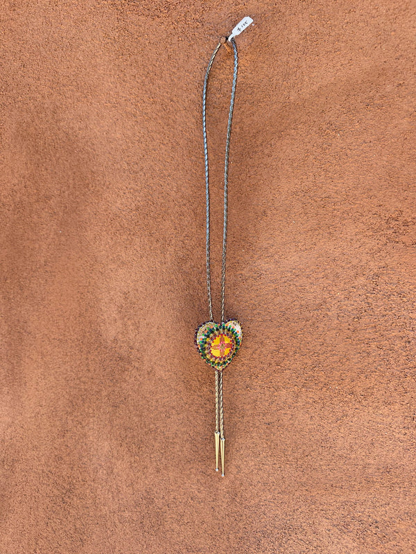 Zia Heart Roybal Bolo Tie