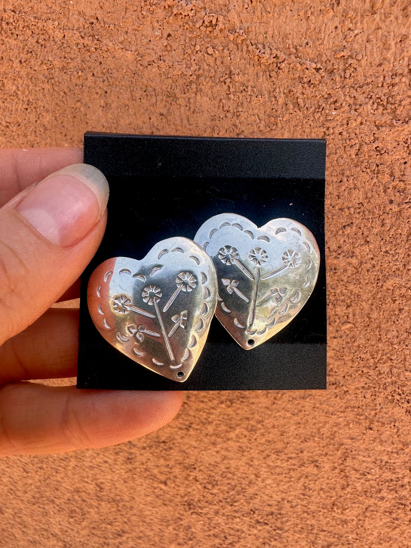 Heart Earrings .925 Silver