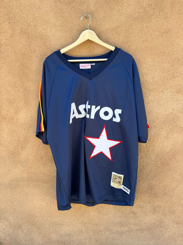 Vintage 90s Houston Astros Authentic Mesh Jersey 