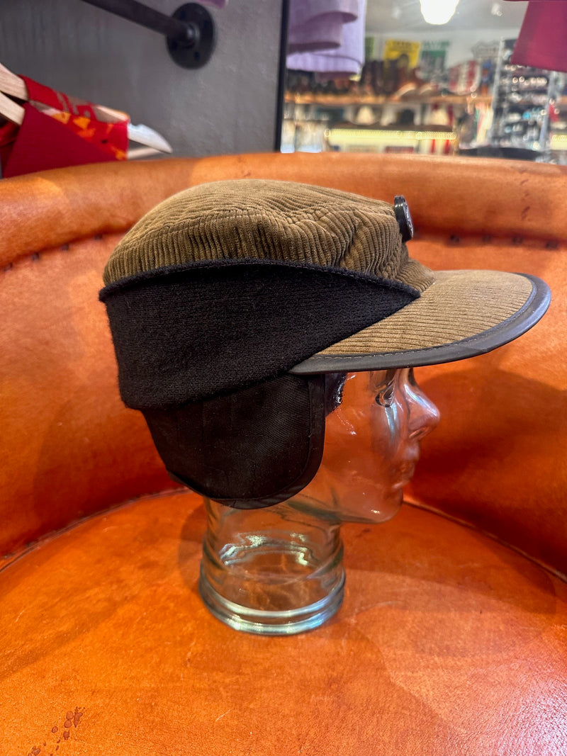 1950's Corduroy Ski Cap