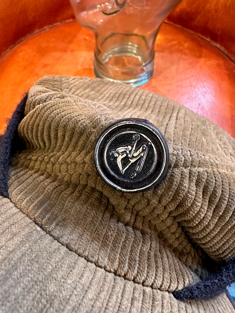 1950's Corduroy Ski Cap