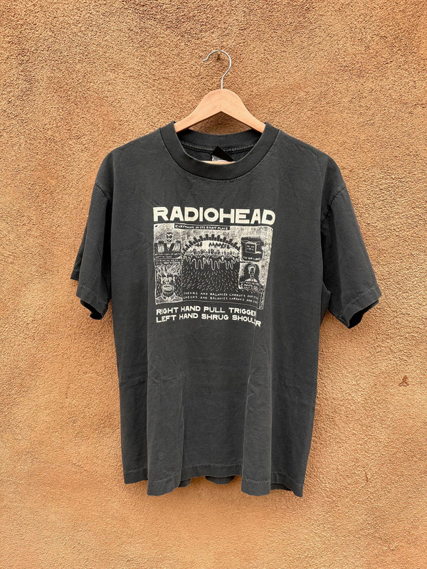 Radiohead "Right Hand Pull Trigger" T-shirt